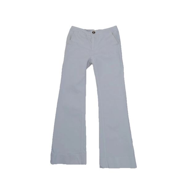 Pilcro Denim - Anthropologie Pilcro and the Letterpress white high rise bootcut jeans size 27